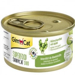 Gimpet Superfood ShinyCat с курицей и яблоком