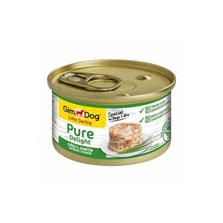 GimDog Pure Delight курица и ягненок в желе