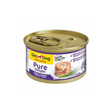 GimDog Pure Delight курица и тунец в желе