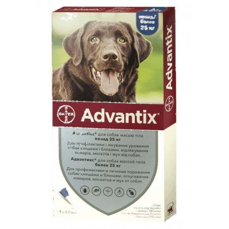 Bayer Advantix от 25 кг