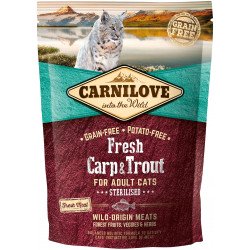 Carnilove FRESH CARP & TROUT Sterilised Cats