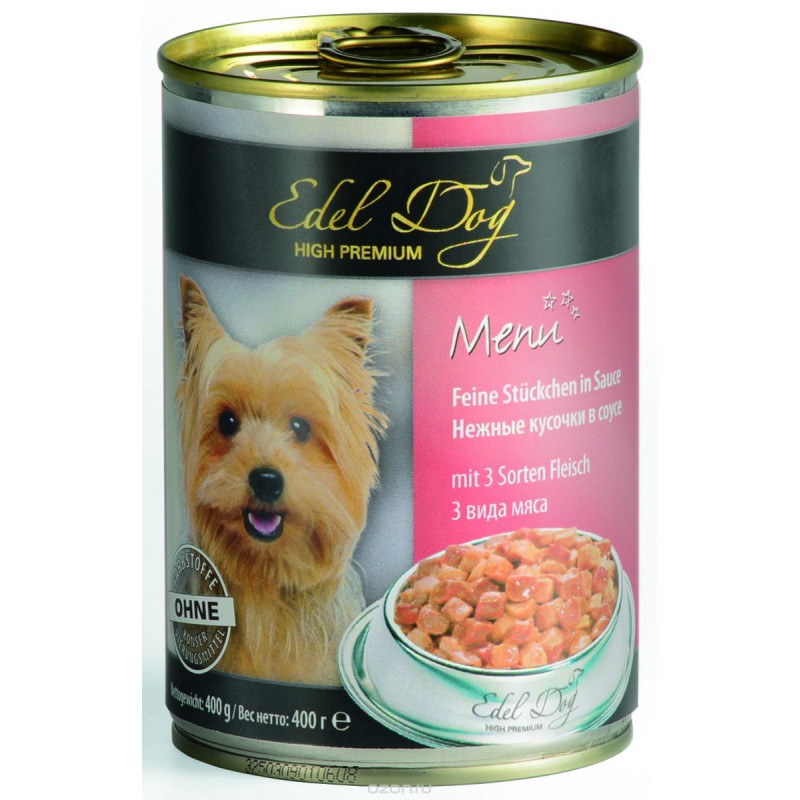 Edel Dog 3 ВИДА МЯСА