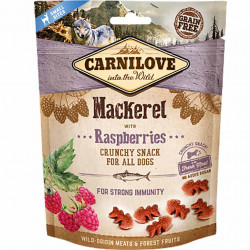 Carnilove Dog Crunchy MACKEREL With RASPBERRIES