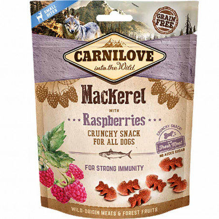 Carnilove Dog Crunchy MACKEREL With RASPBERRIES