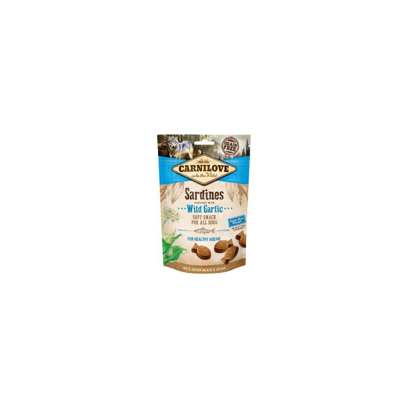 Carnilove Dog SARDINES ENRICHED With WILD GARLIC Semi Moist