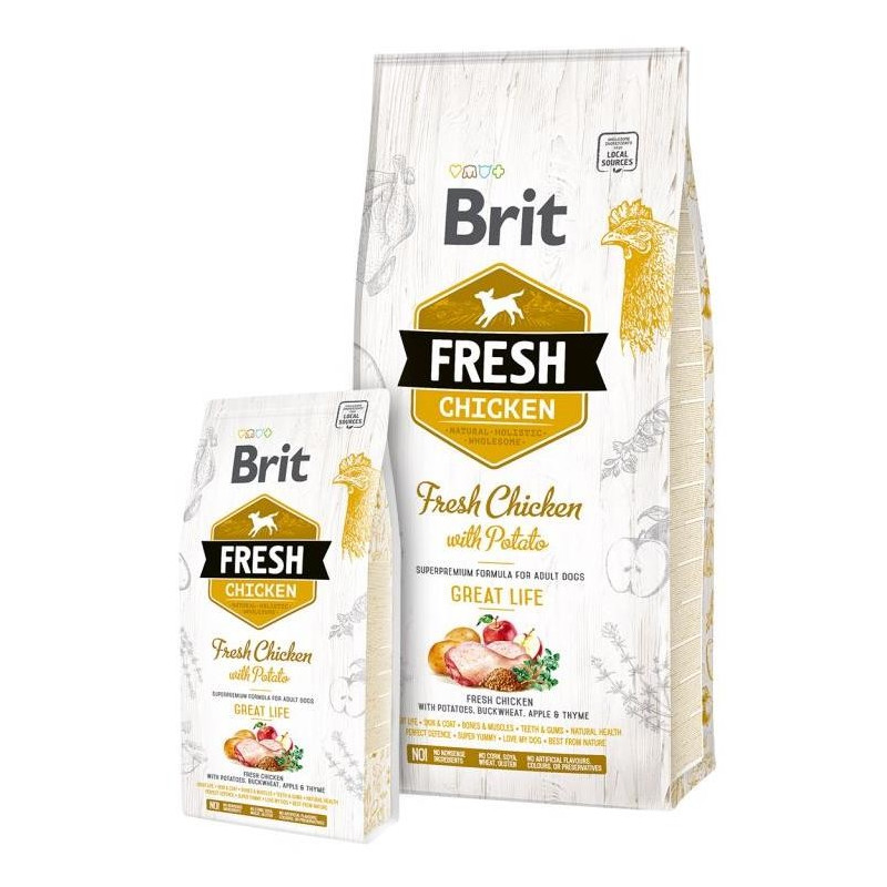 Brit Fresh ADULT Chicken with Potato