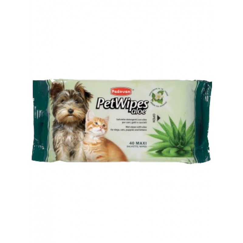 Padovan Pet Wipes aloe