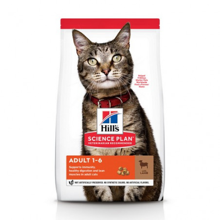 Hills SP Feline Adult Optimal Care Lamb