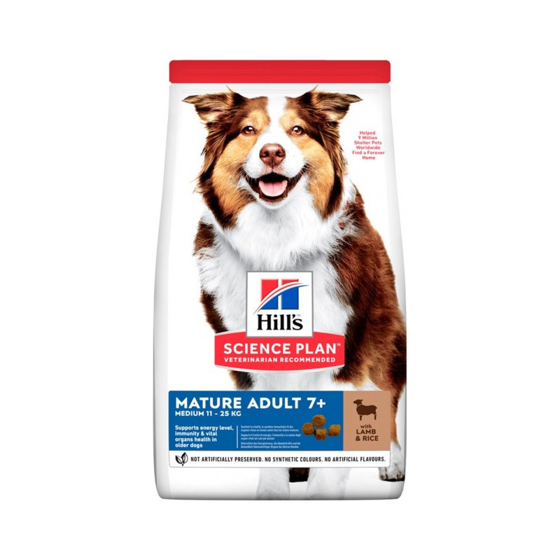 Hill's SP Canine Mature Adult 7+ Medium Breed Chicken