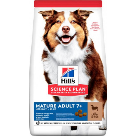 Hill's SP Canine Mature Adult 7+ Medium Breed Chicken