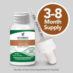Vet`s Best Flea + Tick Spot On Bottle