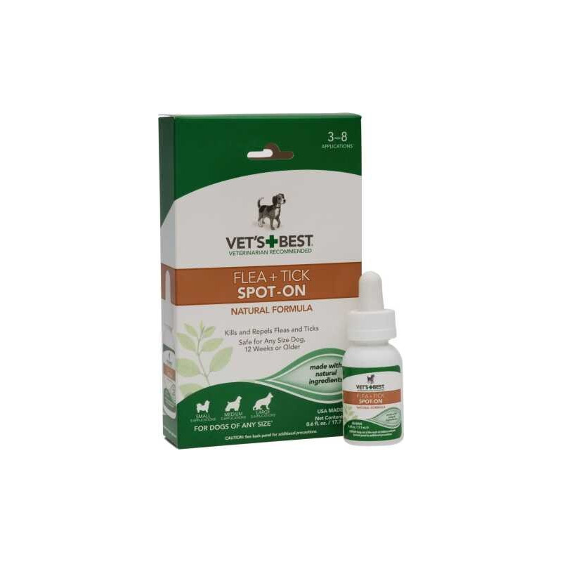 Vet`s Best Flea + Tick Spot On Bottle