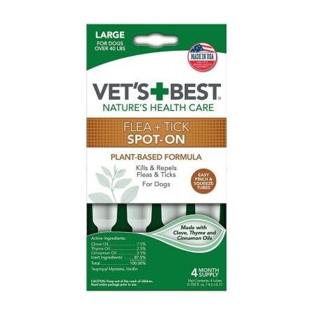 Vet`s Best Flea + Tick Spot On Large