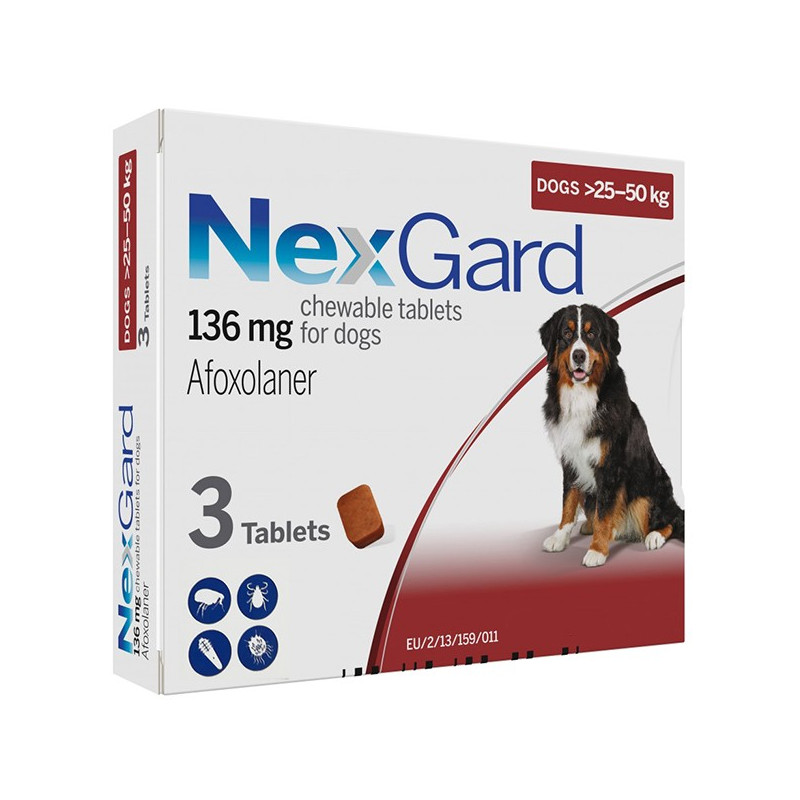 NexGard от блох и клещей от 25 до 50 кг