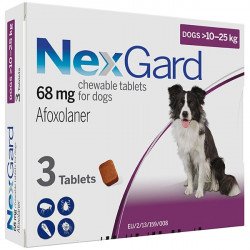 NexGard от блох и клещей от 10 до 25 кг