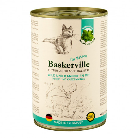 Baskerville Holistic Оленина с кроликом и кошачьей мятой