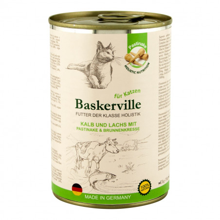 Baskerville с телятиной и лососем