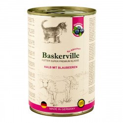 Baskerville Телятина с черникой для котят