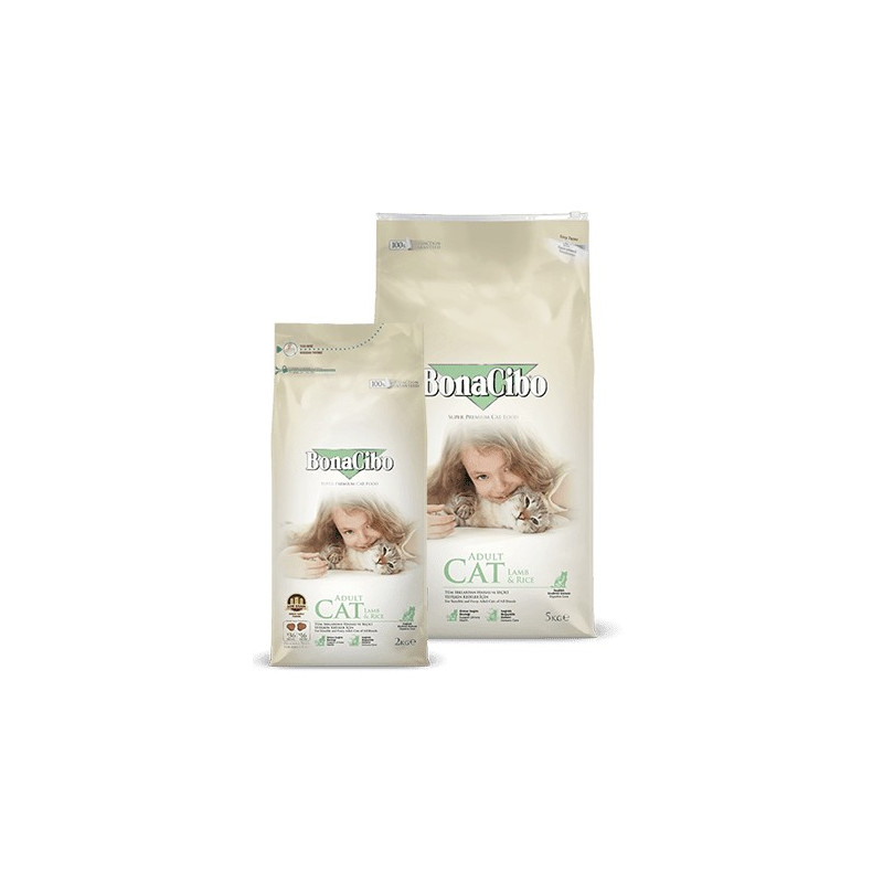 BonaCibo Cat Adult Lamb & Rice