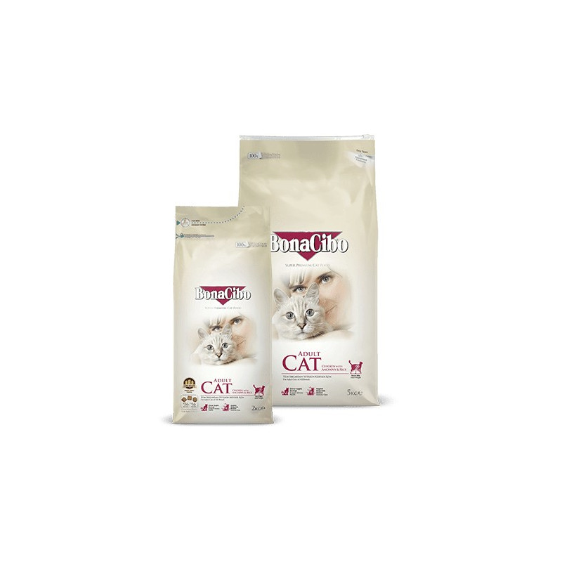 BonaCibo Cat Adult Chicken & Rice with Anchovy