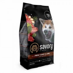 Savory Adult Large Breed Fresh Turkey & Lamb