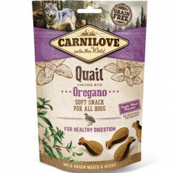 Carnilove Dog Quail with Oregano Semi Moist