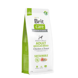 Brit Care Sustainable Adult Medium Breed Chicken and Insect
