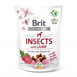 Brit Care Dog Crunchy Cracker Insects with Lamb