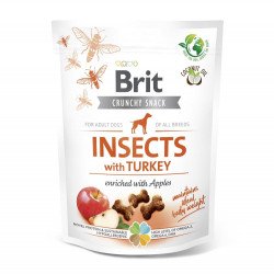 Brit Care Dog Crunchy Cracker Insects with Turkey