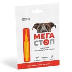 ProVET мега стоп від зовнішніх і внутрішніх паразитів для собак 20-30 кг