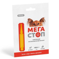 ProVET Мега стоп від зовнішніх і внутрішніх паразитів