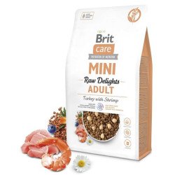 Brit Care Mini Raw Delights Turkey with Shrimp