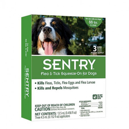 Sentry Капли для собак весом от 30 кг