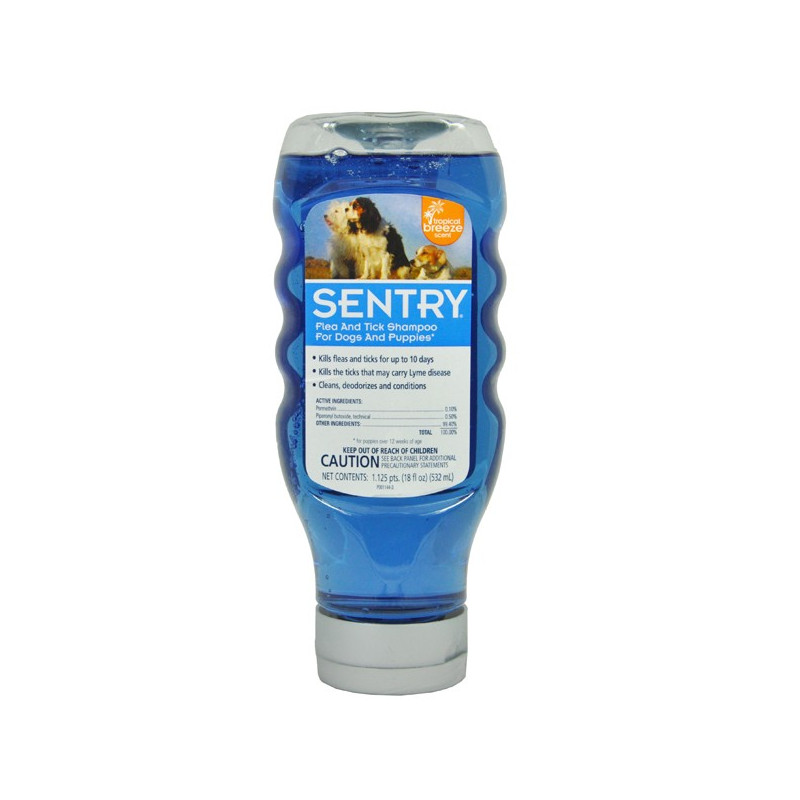 Sentry Tropical Breeze Flea&Tick Shampoo